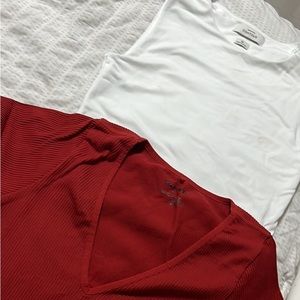 Aritzia and Garage tops